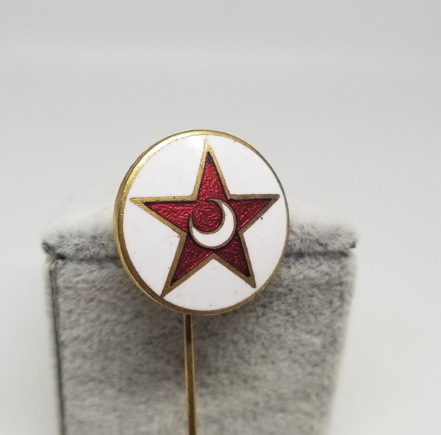 OSMANLI DÖNEMİ MİNE İŞÇİLİKLİ ÇOK NADİR HİMAYE-İ ETFAL ROZET