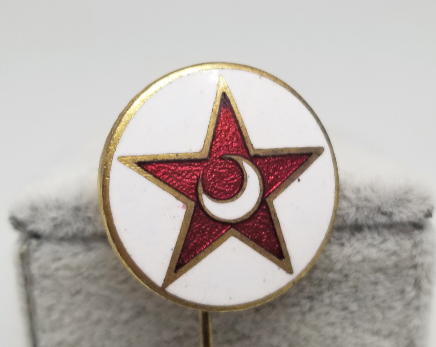 OSMANLI DÖNEMİ MİNE İŞÇİLİKLİ ÇOK NADİR HİMAYE-İ ETFAL ROZET