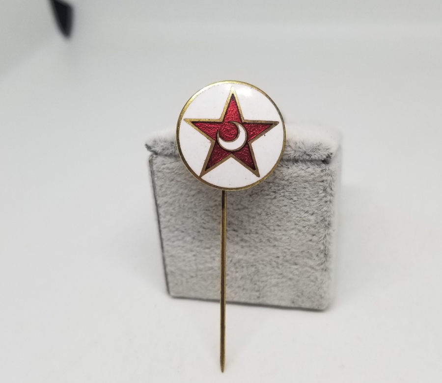 OSMANLI DÖNEMİ MİNE İŞÇİLİKLİ ÇOK NADİR HİMAYE-İ ETFAL ROZET