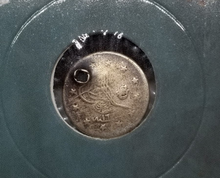 SULTAN ABDÜLHAMİD DÖNEMİ GÜMÜŞ 1 KURUŞ MECİDİYE