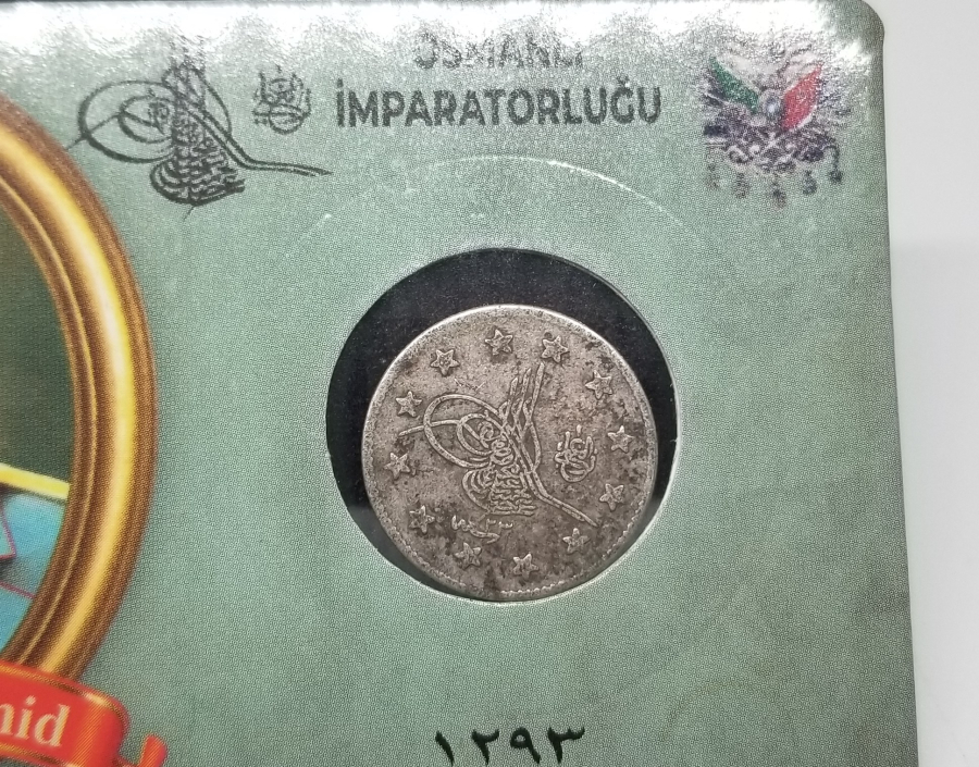 SULTAN ABDÜLHAMİD DÖNEMİ GÜMÜŞ 2 KURUŞ MECİDİYE