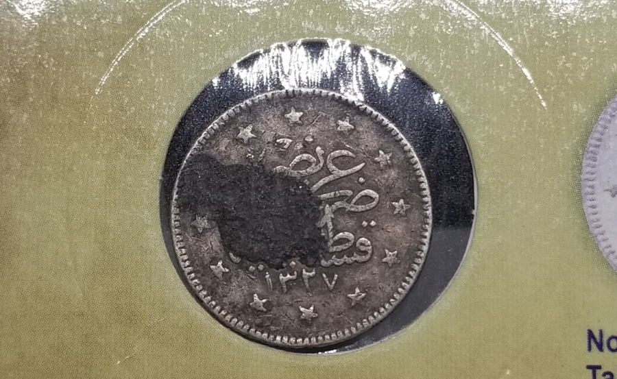 SULTAN MEHMET REŞAT HAN DÖNEMİ GÜMÜŞ 2 KURUŞ MECİDİYE