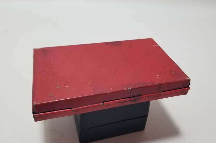 CUMHURİYET BAŞLARI ÜZERİ OSMANLICA YAZILI VE AY YILDIZLI ÇOK NADİR MÜREKKEP STAMPASI