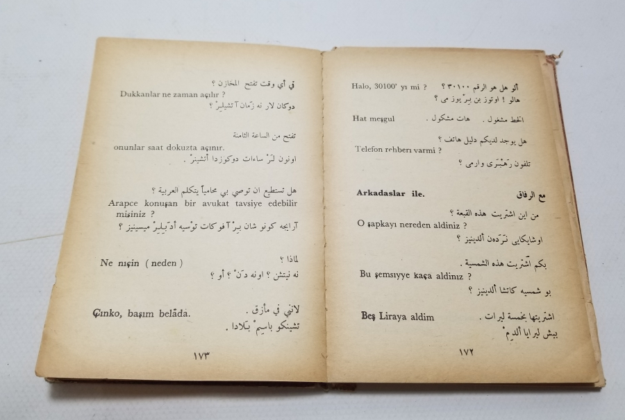 ANTİKA ARAPÇA - TÜRKÇE SÖZLÜK