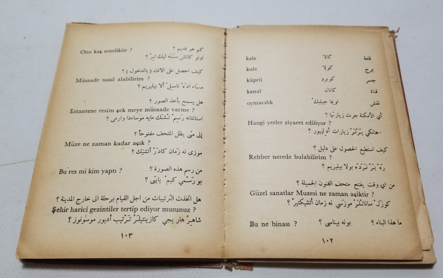 ANTİKA ARAPÇA - TÜRKÇE SÖZLÜK