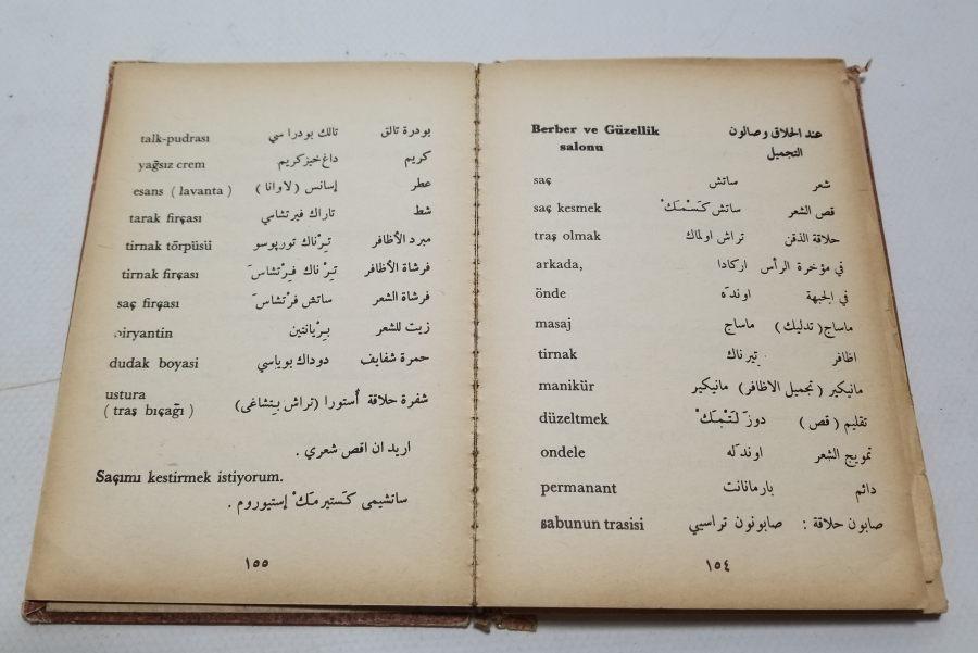 ANTİKA ARAPÇA - TÜRKÇE SÖZLÜK