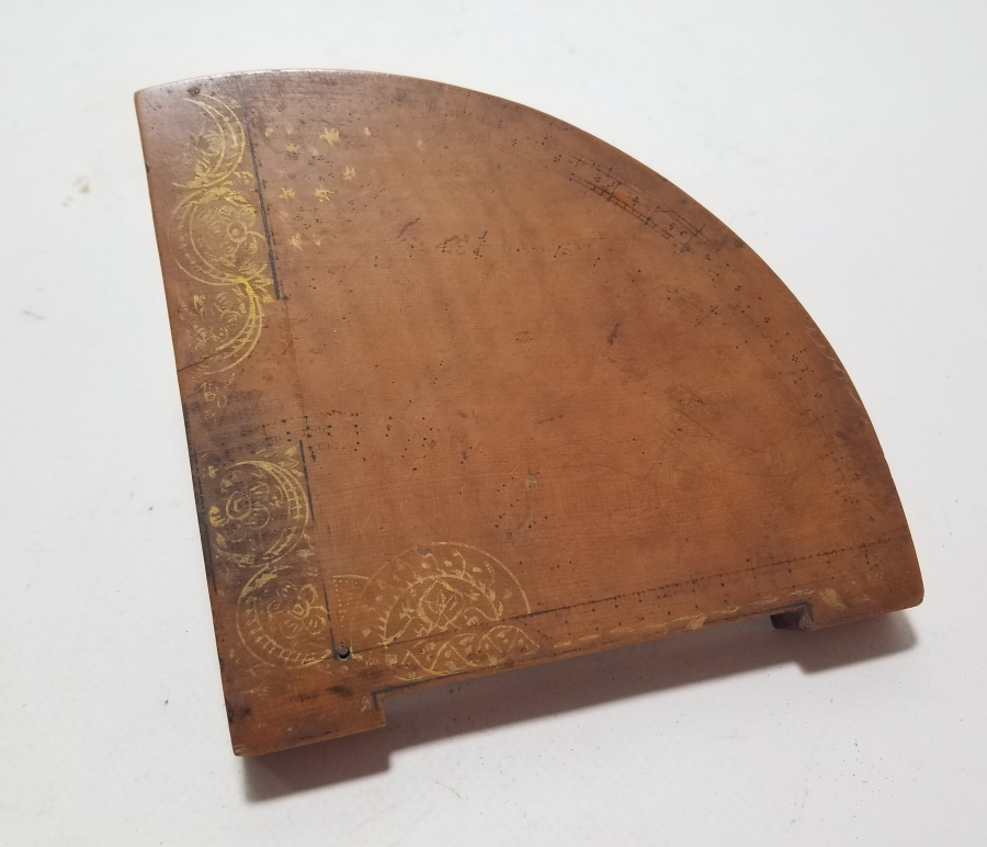 ÜZERİ ALTIN VERMEYLİ OSMANLI DÖNEMİ RUBU TAHTASI