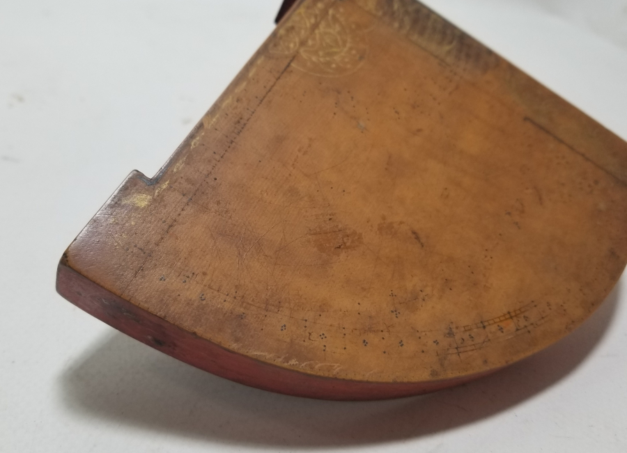 ÜZERİ ALTIN VERMEYLİ OSMANLI DÖNEMİ RUBU TAHTASI