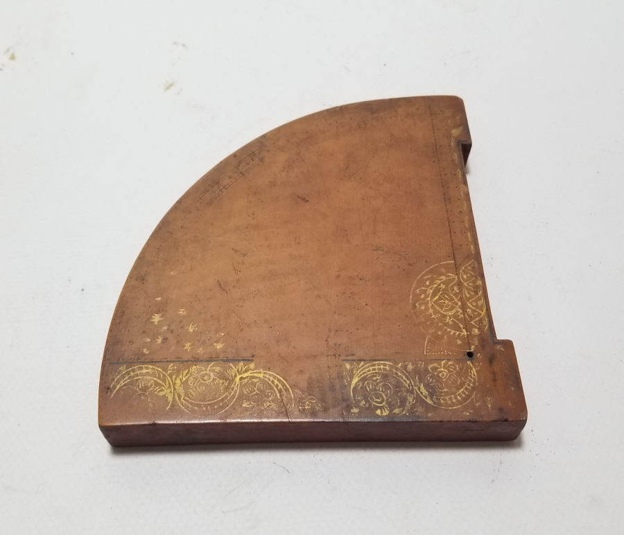 ÜZERİ ALTIN VERMEYLİ OSMANLI DÖNEMİ RUBU TAHTASI