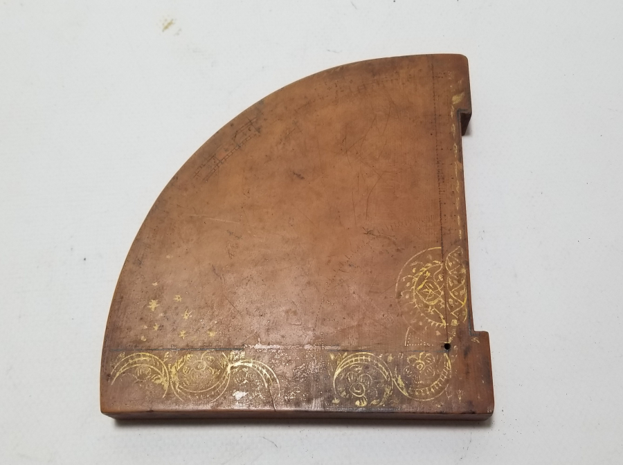 ÜZERİ ALTIN VERMEYLİ OSMANLI DÖNEMİ RUBU TAHTASI