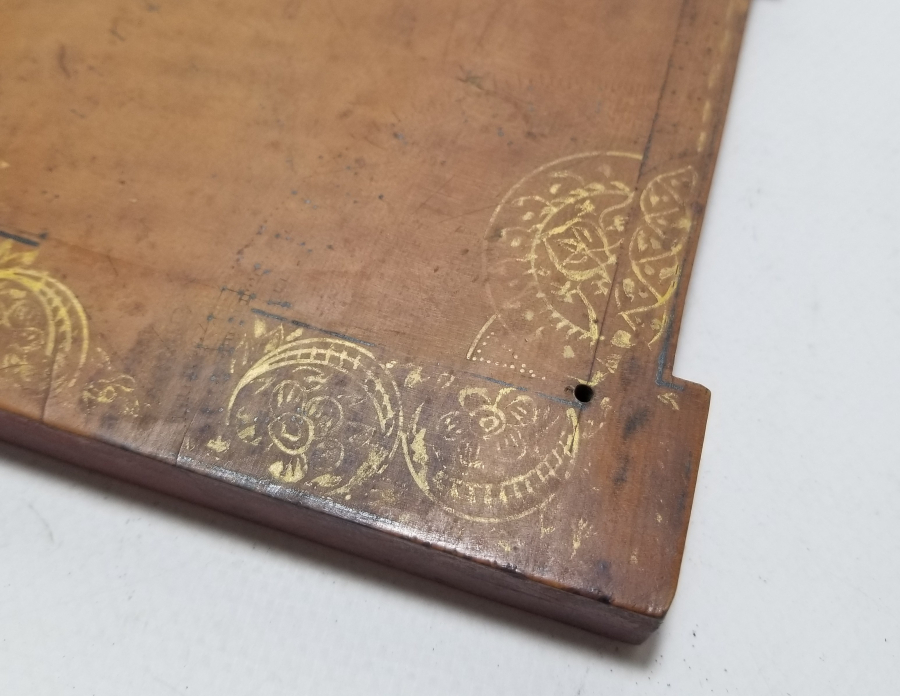 ÜZERİ ALTIN VERMEYLİ OSMANLI DÖNEMİ RUBU TAHTASI