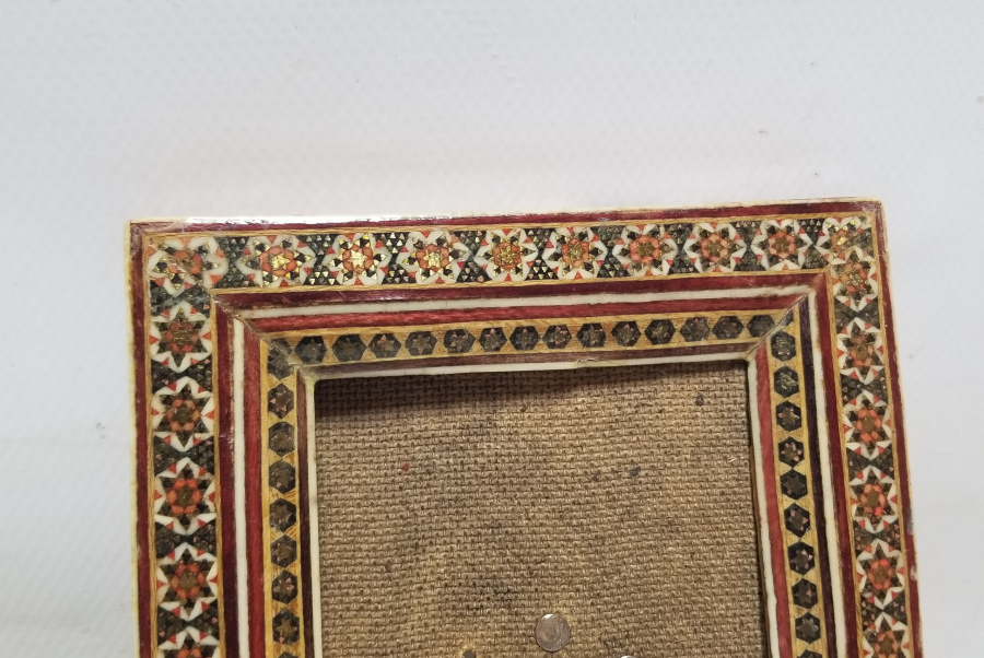 MARKUTERİ İŞÇİLİKLİ ANTİKA FOTOĞRAF ÇERÇEVESİ