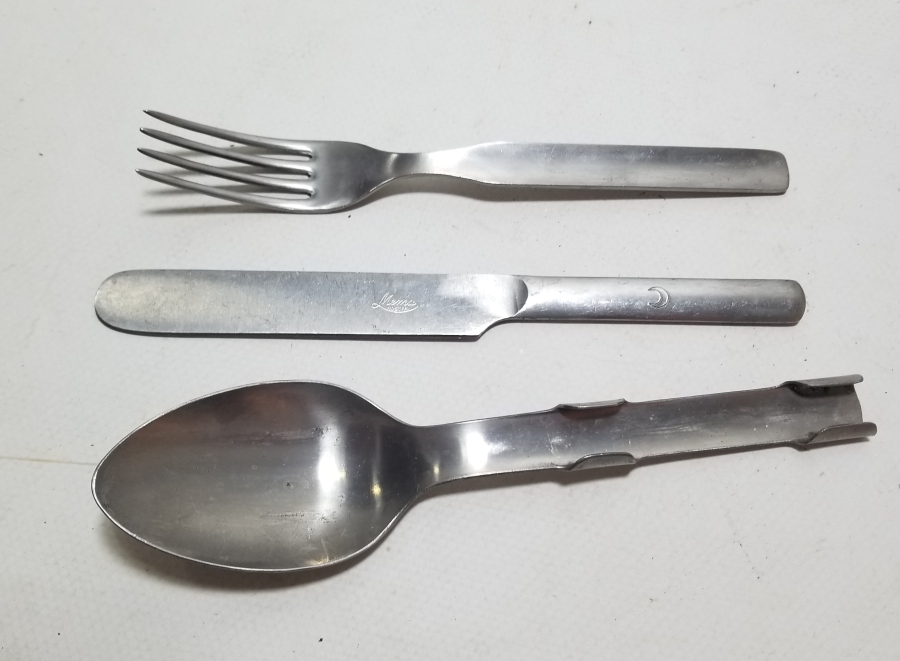 1. DÜNYA SAVAŞI DÖNEMİ HİLALİ AHMER ÇATAL-KAŞIK-BIÇAK TAKIMI