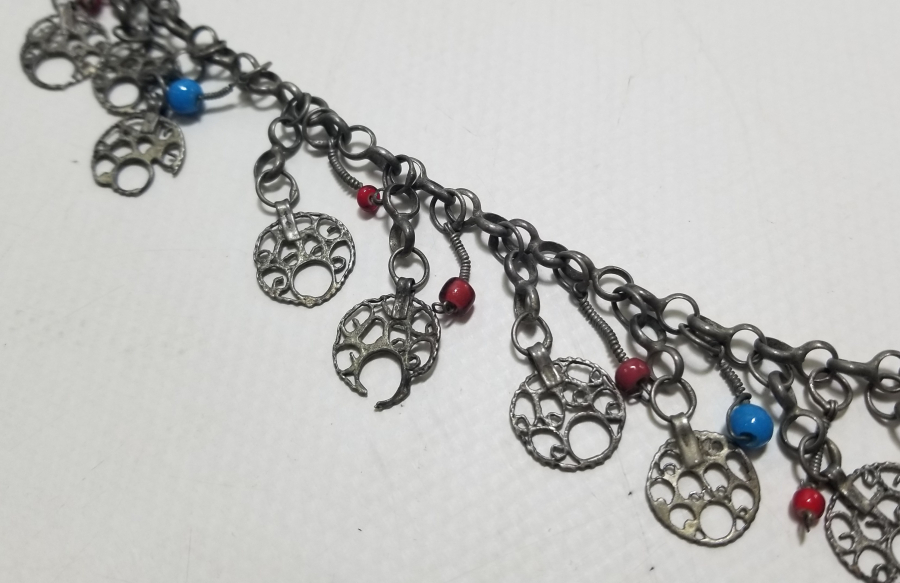 TELKARİ İŞÇİLİKLİ OSMANLI DÖNEMİ GÜMÜŞ GERDANLIK