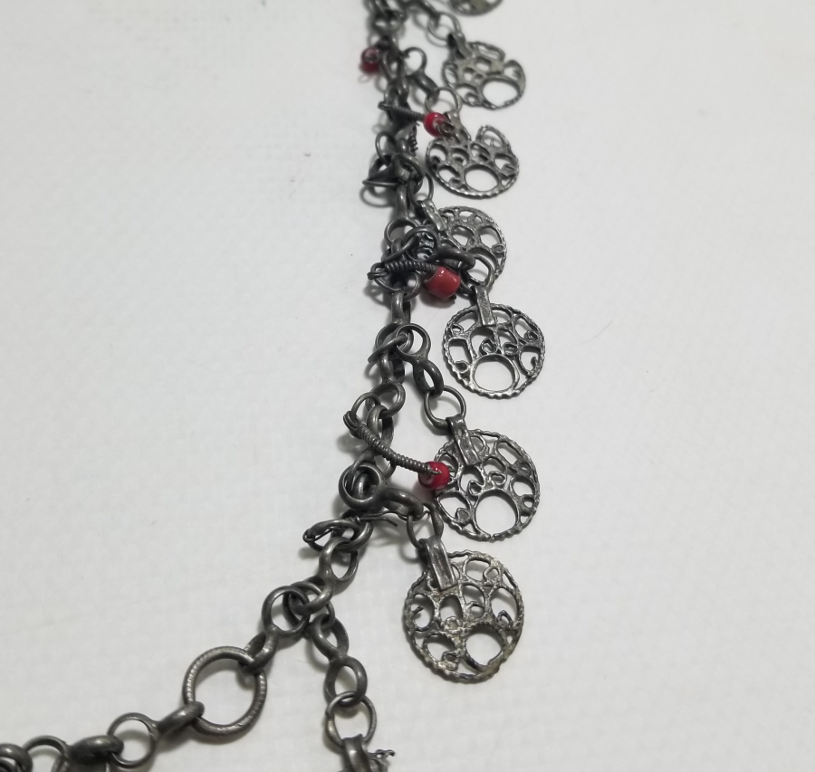 TELKARİ İŞÇİLİKLİ OSMANLI DÖNEMİ GÜMÜŞ GERDANLIK