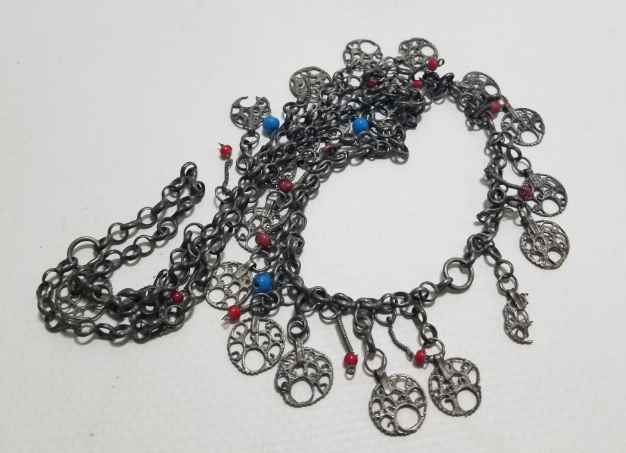 TELKARİ İŞÇİLİKLİ OSMANLI DÖNEMİ GÜMÜŞ GERDANLIK