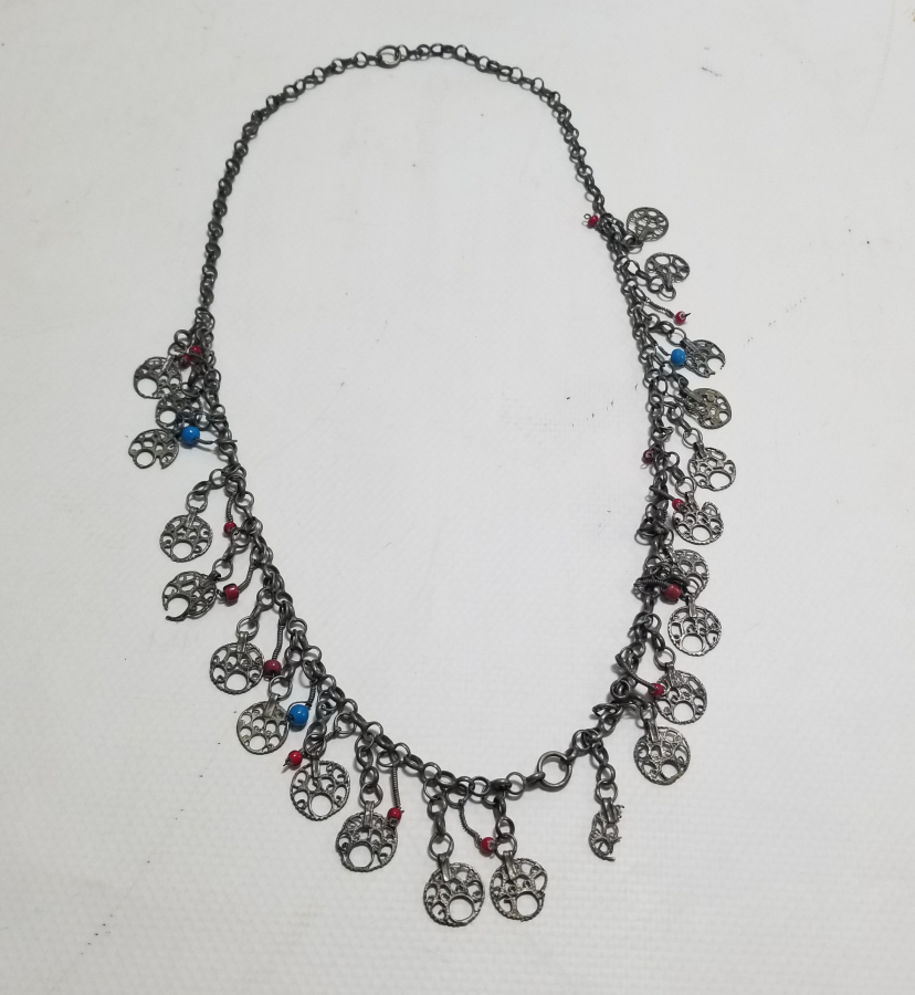 TELKARİ İŞÇİLİKLİ OSMANLI DÖNEMİ GÜMÜŞ GERDANLIK