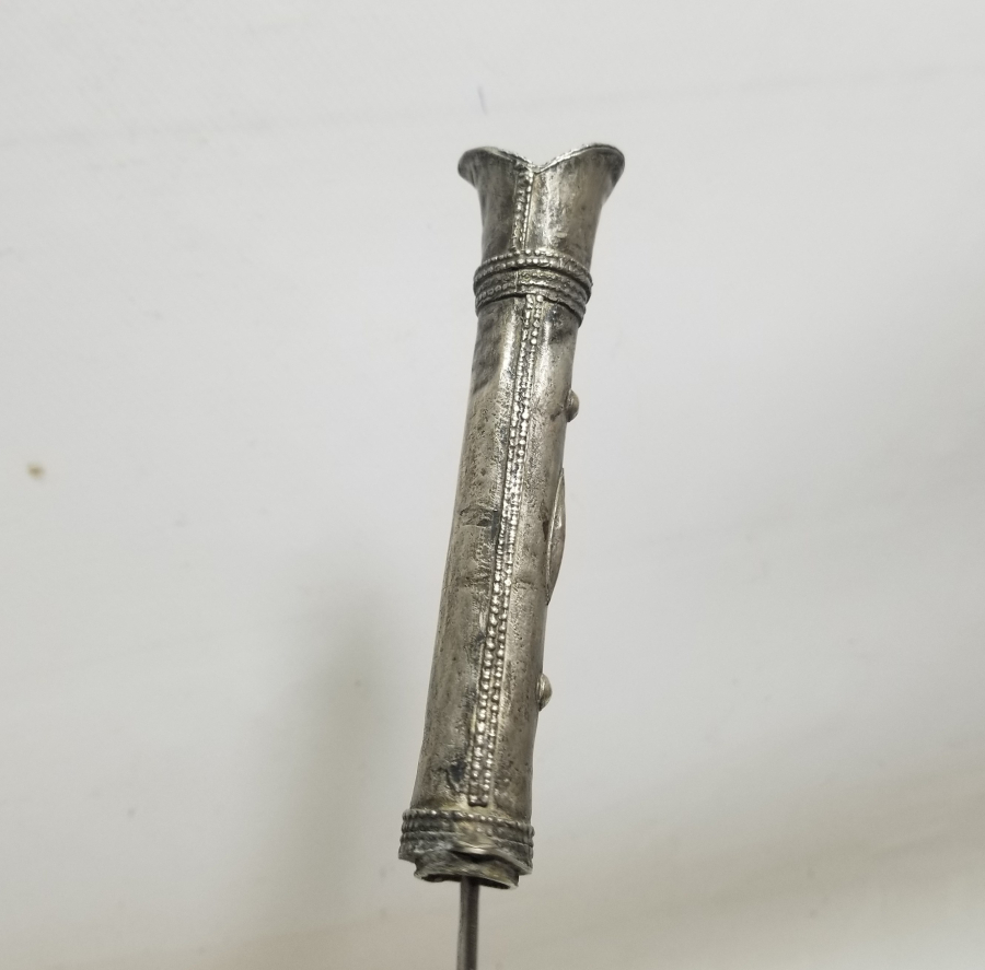 GÜMÜŞ SAPLI OSMANLI DÖNEMİ ÇERKES İŞİ KUŞAK KAMASI