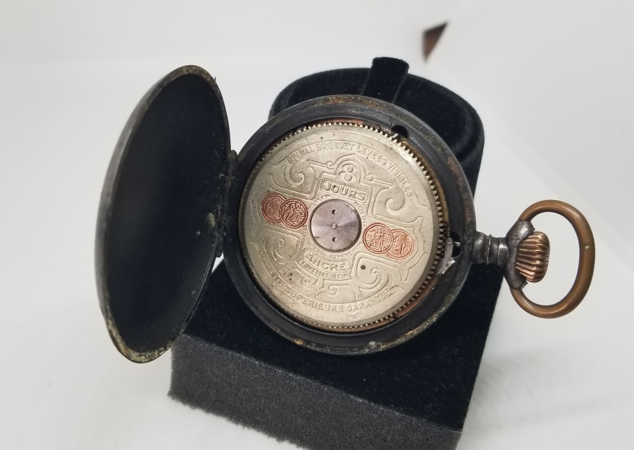 MENEVİŞ KASA 8 GÜNLÜK KURMALI CEP SAATİ