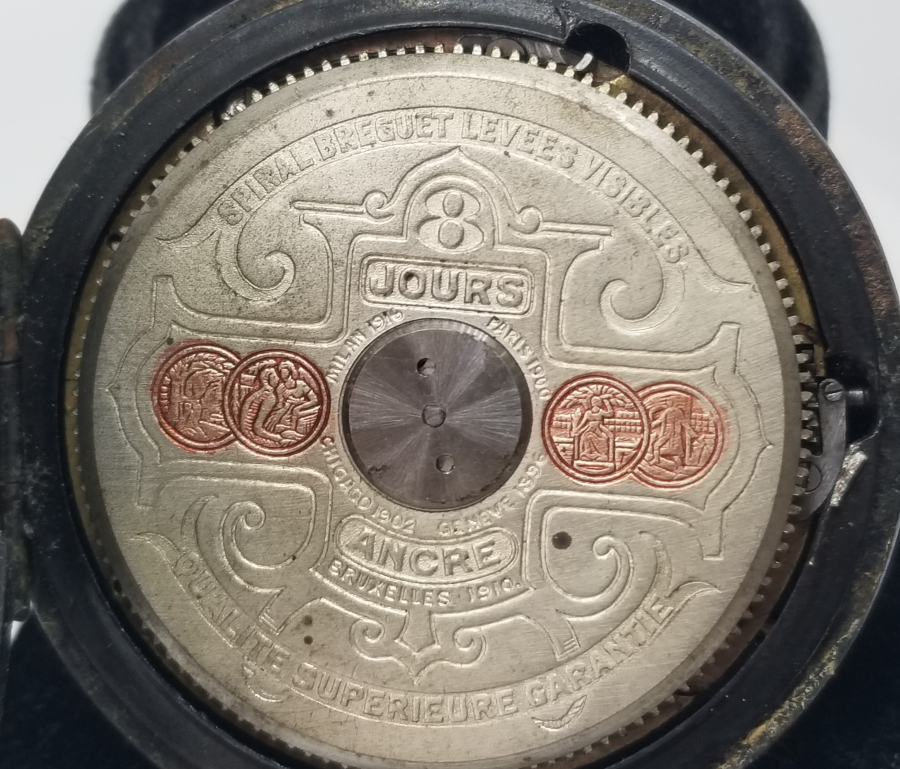 MENEVİŞ KASA 8 GÜNLÜK KURMALI CEP SAATİ