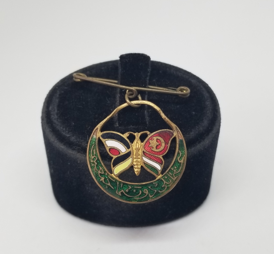 1. DÜNYA SAVAŞI DÖNEMİ DONANMA CEMİYETİ İTTİFAK ROZET