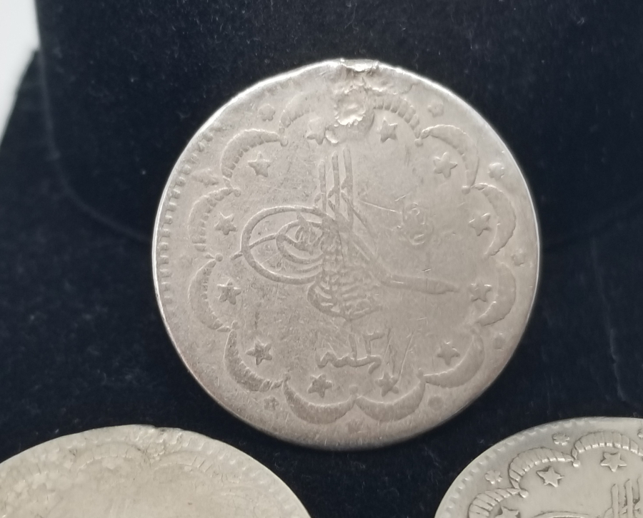 ABDÜLHAMİD HAN DÖNEMİ 3 ADET GÜMÜŞ 5 KURUŞ