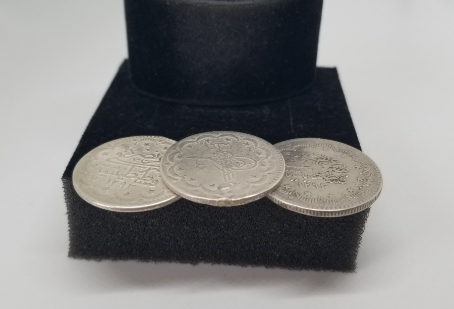 ABDÜLHAMİD HAN DÖNEMİ 3 ADET GÜMÜŞ 5 KURUŞ