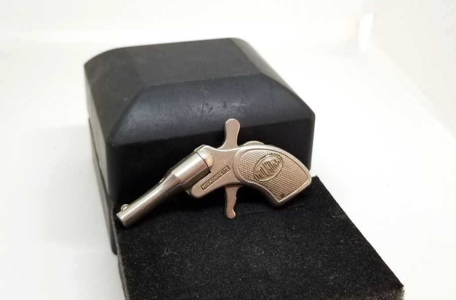 ANTİKA METAL MANTAR TABANCASI