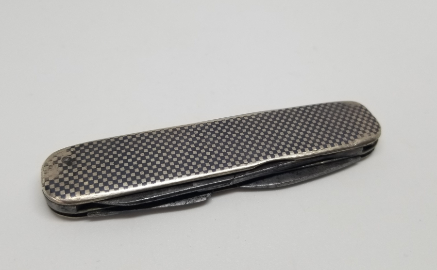 ÖZEL YAPIM SAVATLI GÜMÜŞ ÖZEL YAPIM ÇAKI