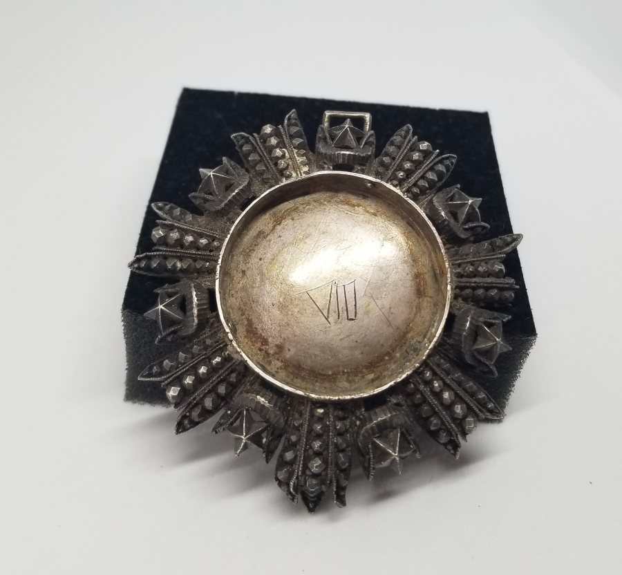 KIRIM TİPİ 3. DERECE GÜMÜŞ MECİDİ NİŞANI PARÇASI