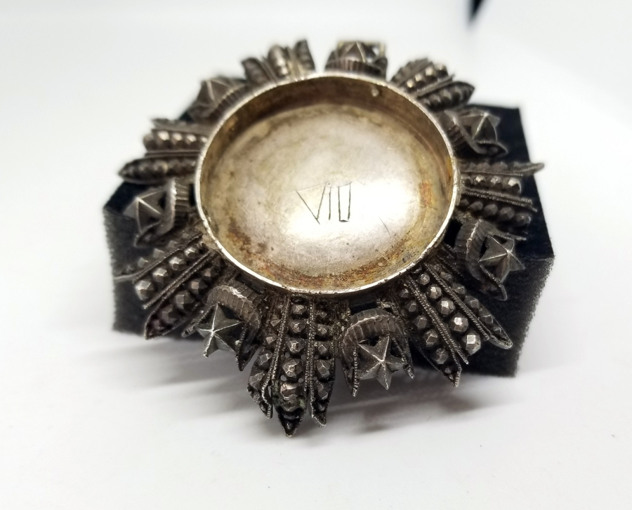 KIRIM TİPİ 3. DERECE GÜMÜŞ MECİDİ NİŞANI PARÇASI