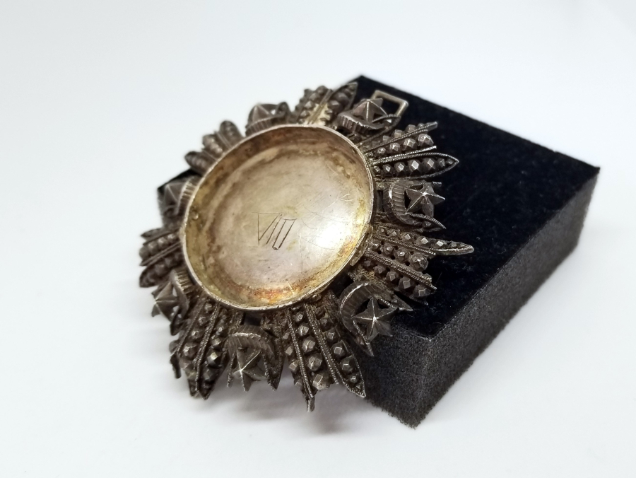 KIRIM TİPİ 3. DERECE GÜMÜŞ MECİDİ NİŞANI PARÇASI