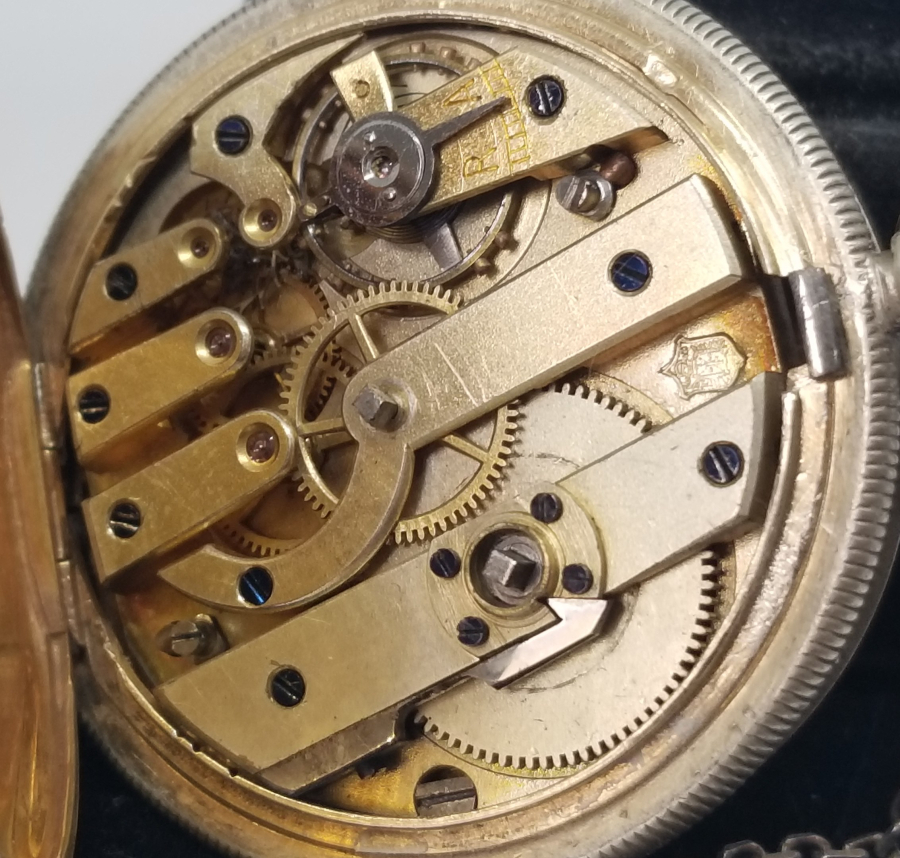 OSMANLI DÖNEMİ GÜMÜŞ KASA MİNE İŞÇİLİKLİ ÖZEL YAPIM CEP SAATİ