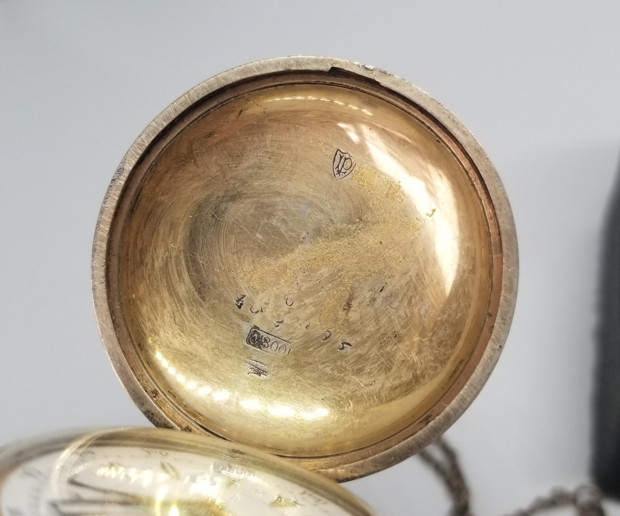 OSMANLI DÖNEMİ GÜMÜŞ KASA MİNE İŞÇİLİKLİ ÖZEL YAPIM CEP SAATİ