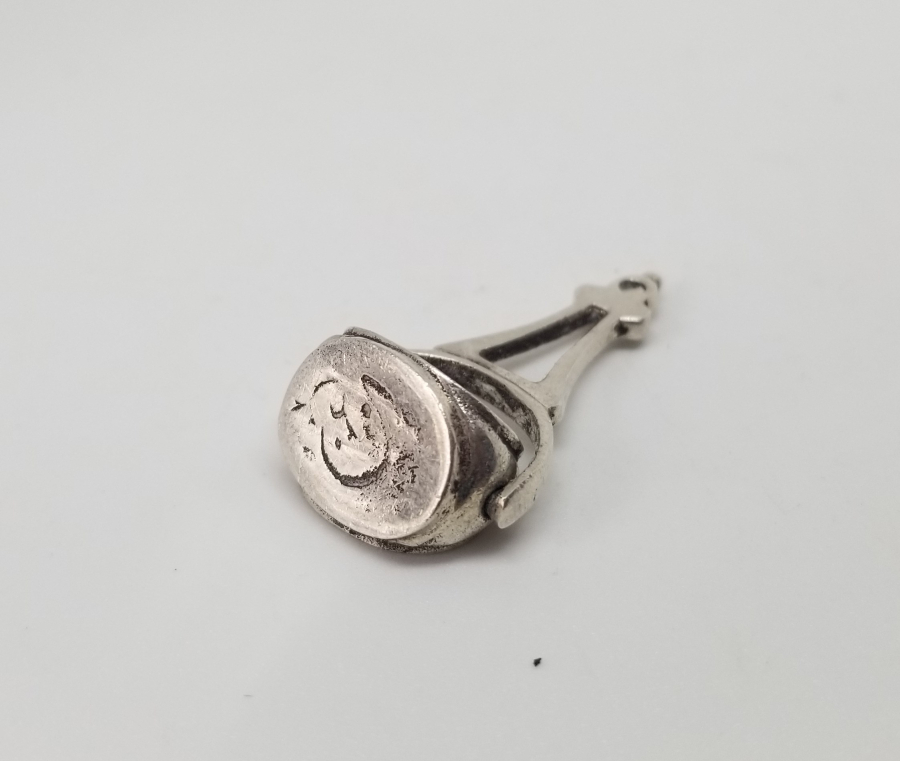 OSMANLI DÖNEMİ DÖNERLİ GÜMÜŞ MÜHÜR