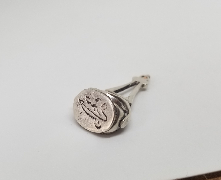 OSMANLI DÖNEMİ DÖNERLİ GÜMÜŞ MÜHÜR