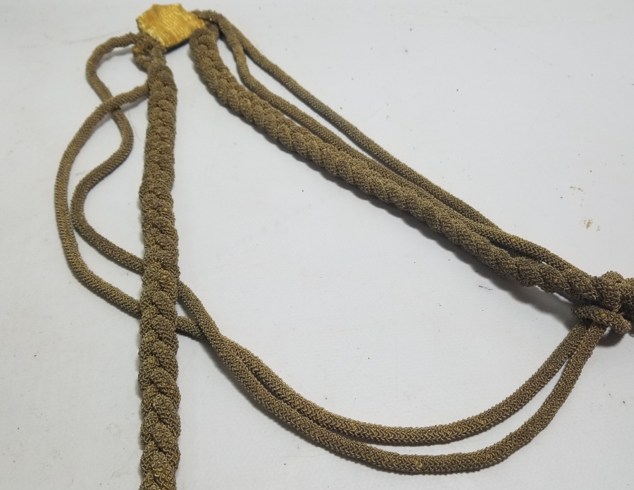 ALTIN SIRMA İŞÇİLİKLİ NADİR OSMANLI YAVER ASKISI