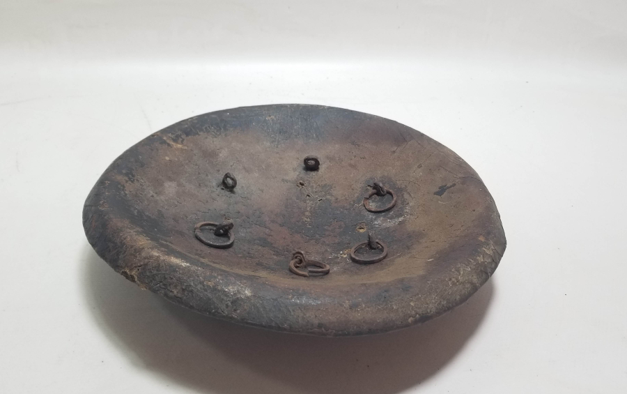 OSMANLI DÖNEMİ ÇOK NADİR YENİÇERİ FİL DERİSİ KALKAN