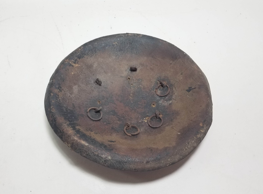 OSMANLI DÖNEMİ ÇOK NADİR YENİÇERİ FİL DERİSİ KALKAN