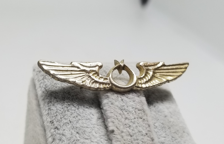 KABARTMA İŞÇİLİKLİ ANTİKA HAVACI SUBAY BRÖVESİ