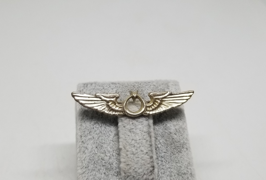 KABARTMA İŞÇİLİKLİ ANTİKA HAVACI SUBAY BRÖVESİ