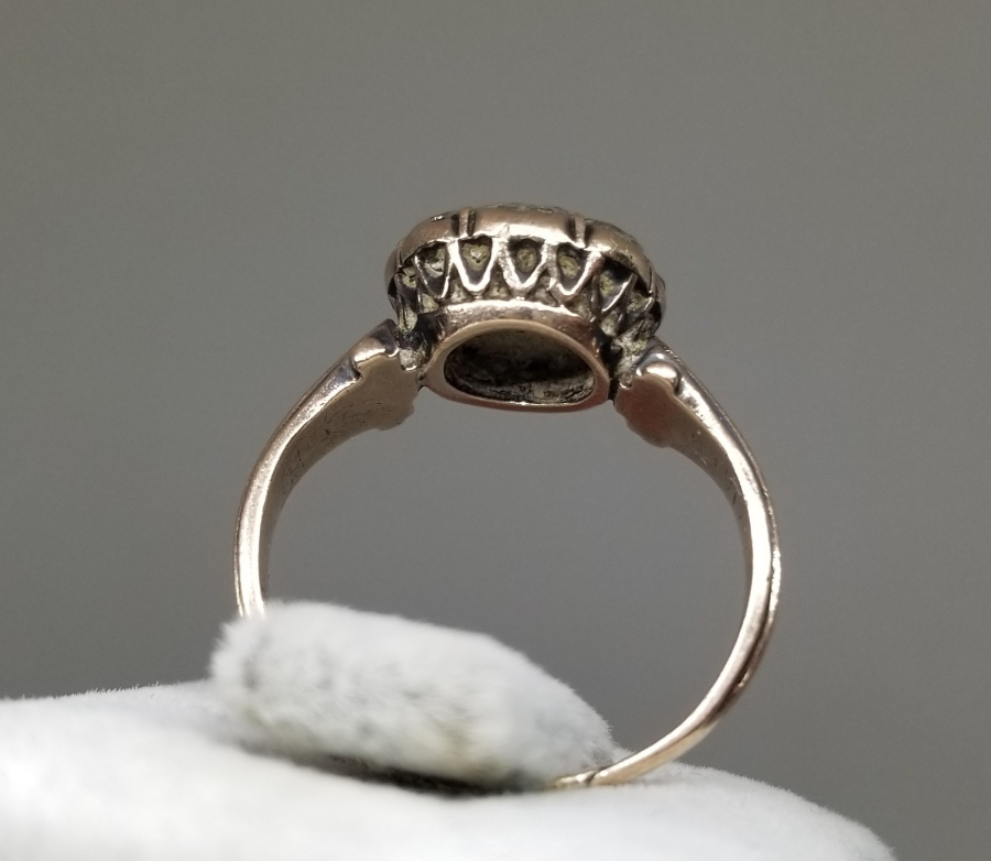 OSMANLI DÖNEMİ ELMAS TAŞLI ALTIN YÜZÜK