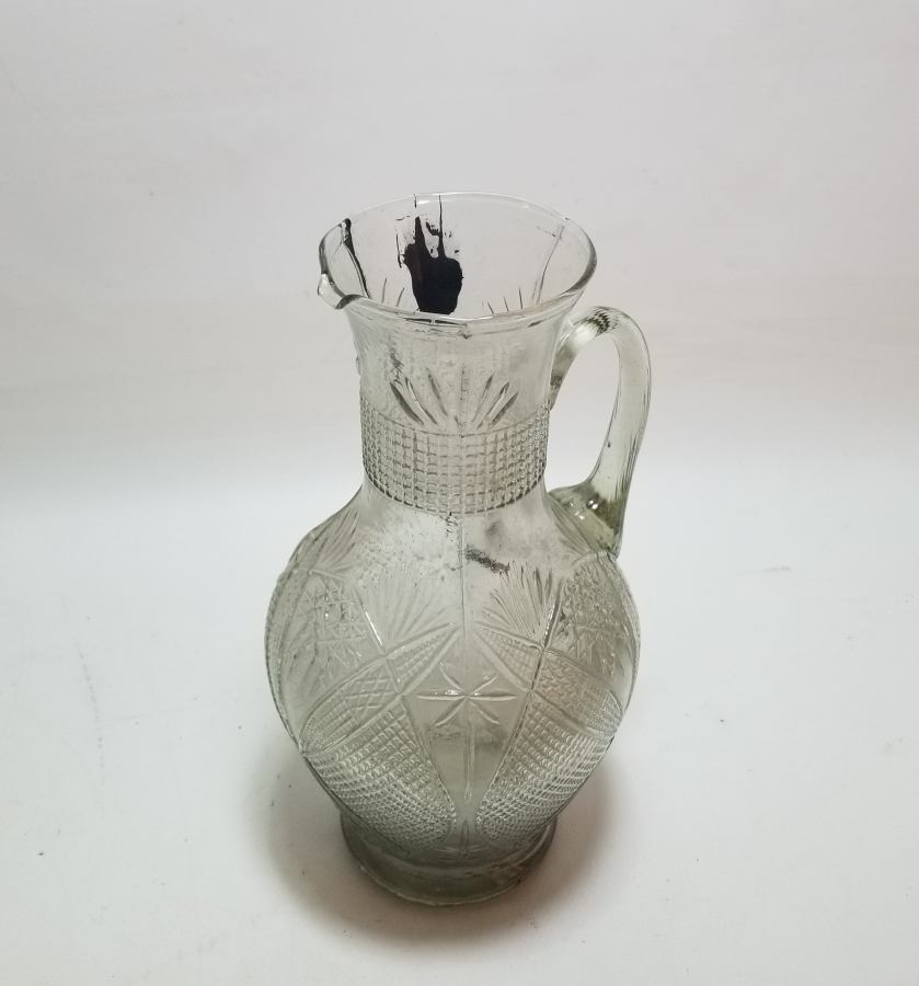 KRİSTAL KESME İŞÇİLİKLİ OSMANLI DÖNEMİ CAM ŞERBETLİK