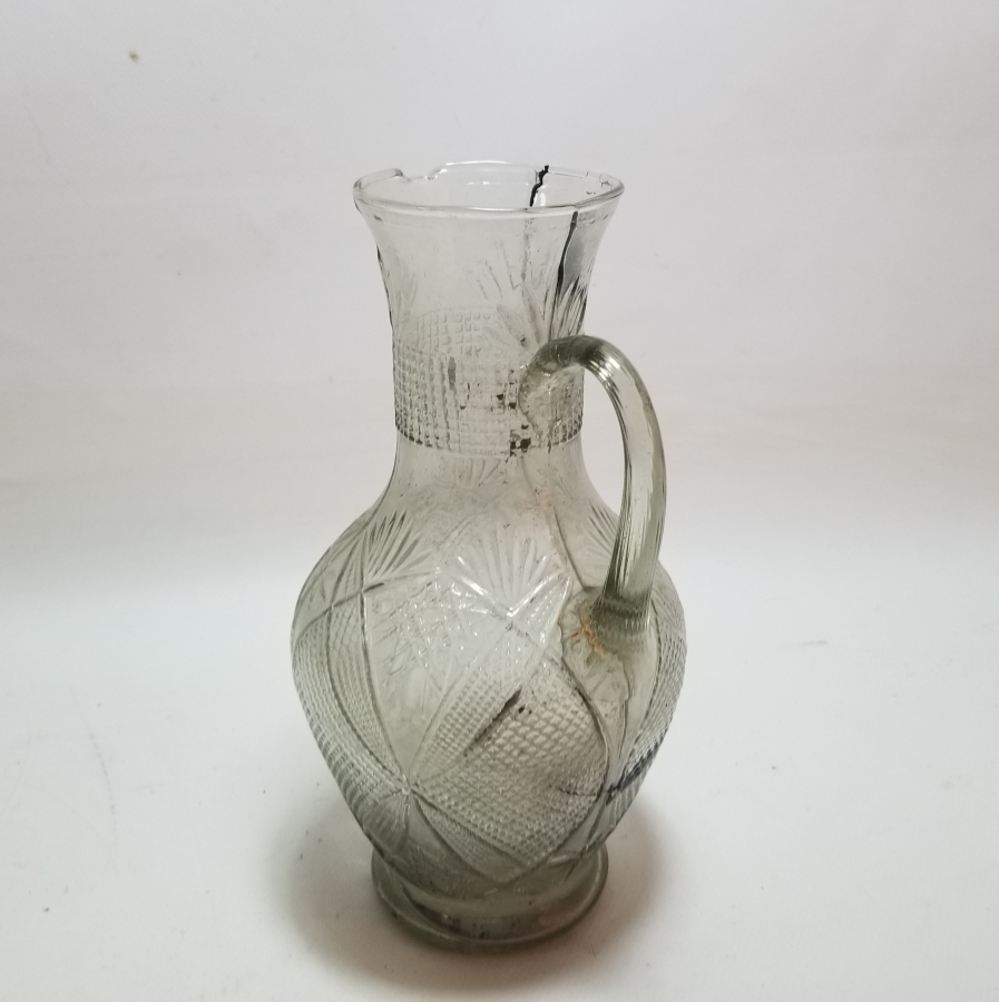 KRİSTAL KESME İŞÇİLİKLİ OSMANLI DÖNEMİ CAM ŞERBETLİK