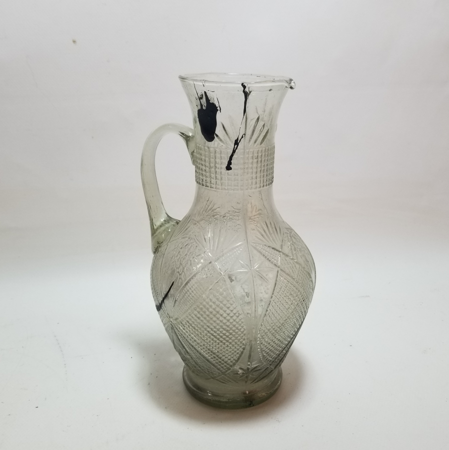 KRİSTAL KESME İŞÇİLİKLİ OSMANLI DÖNEMİ CAM ŞERBETLİK