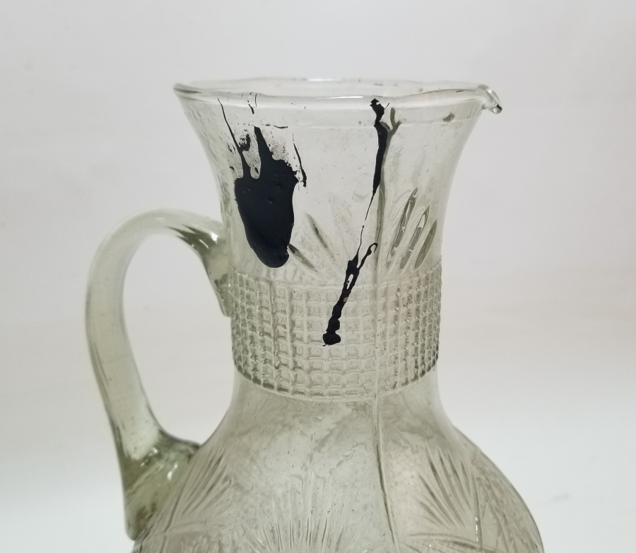 KRİSTAL KESME İŞÇİLİKLİ OSMANLI DÖNEMİ CAM ŞERBETLİK