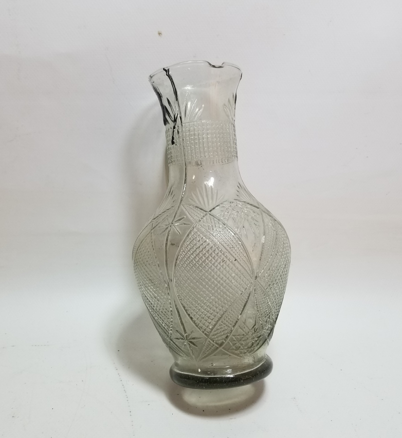 KRİSTAL KESME İŞÇİLİKLİ OSMANLI DÖNEMİ CAM ŞERBETLİK