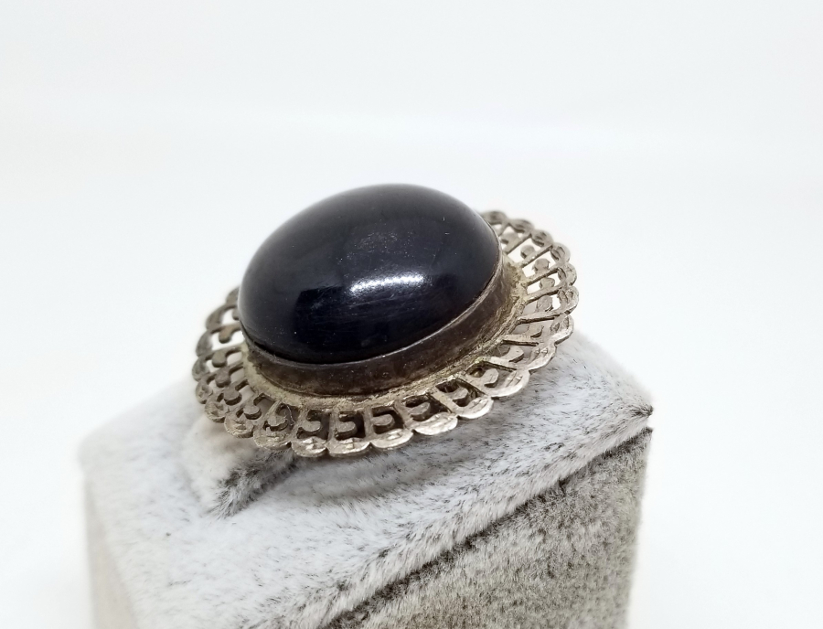 OSMANLI DÖNEMİ EL YAPIMI OLTU TAŞLI BROŞ