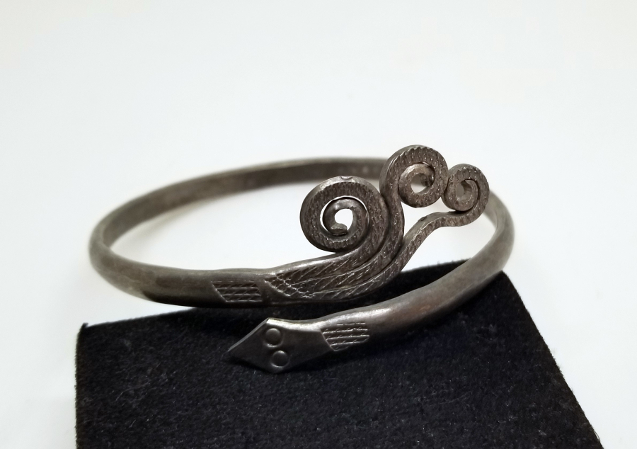 YILAN BAŞI FORMUNDA YAPILMIŞ OSMANLI DÖNEMİ RUM PAZUBENT