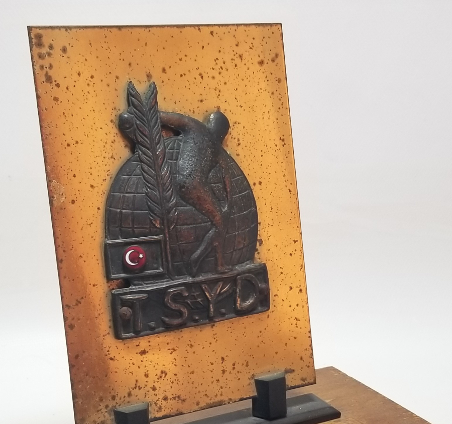 DEKORATİF MASAÜSTÜ PLAKET